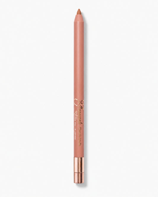 Nude rose lip liner pencil with a gold-colored end cap