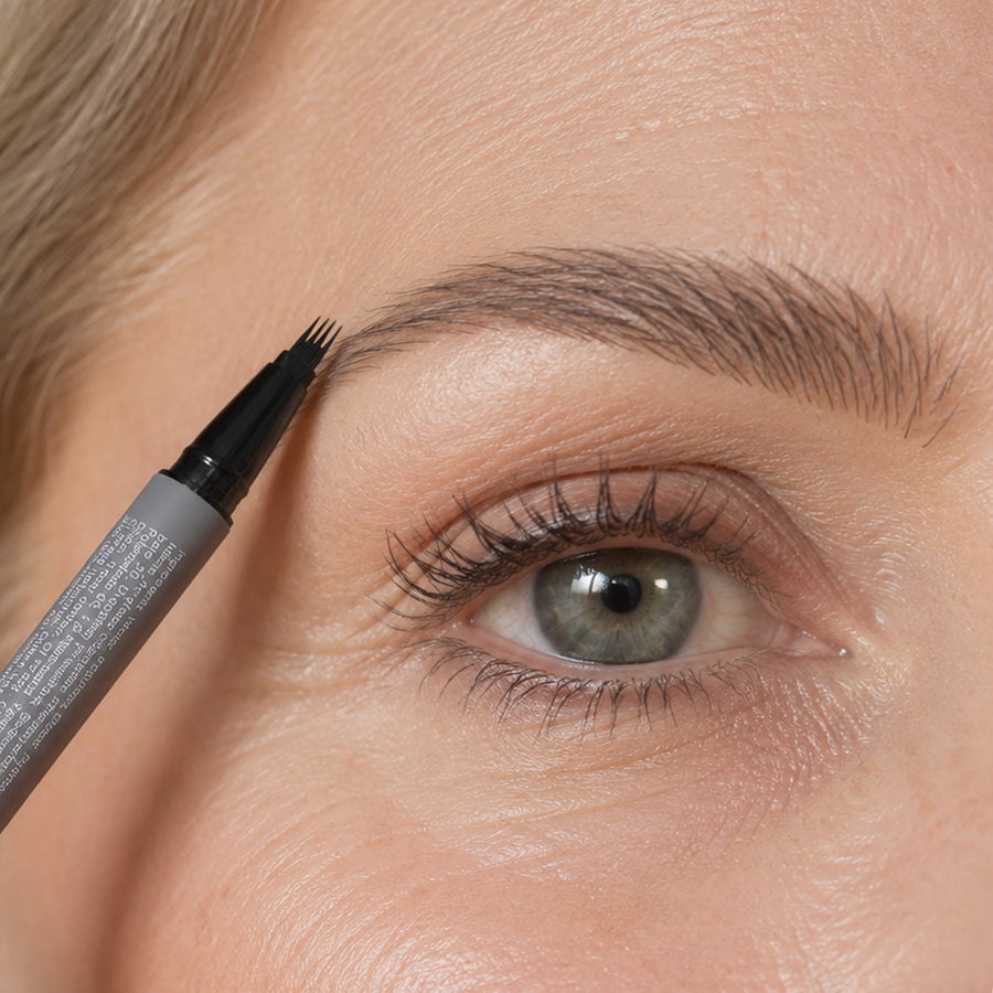 4-Prong Brow Pen | Microblading Eyebrow Pen detail