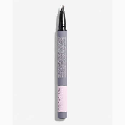 YES.EYE DO 4-Prong Brow Pen with cap removed, showing the four separated tips