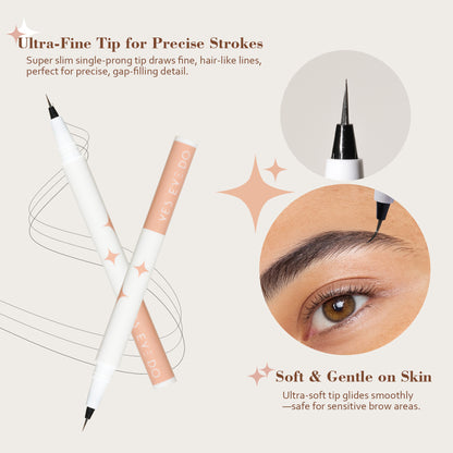 Micro Precision Brow Pen | Fine Tip Liquid Eyebrow Pen