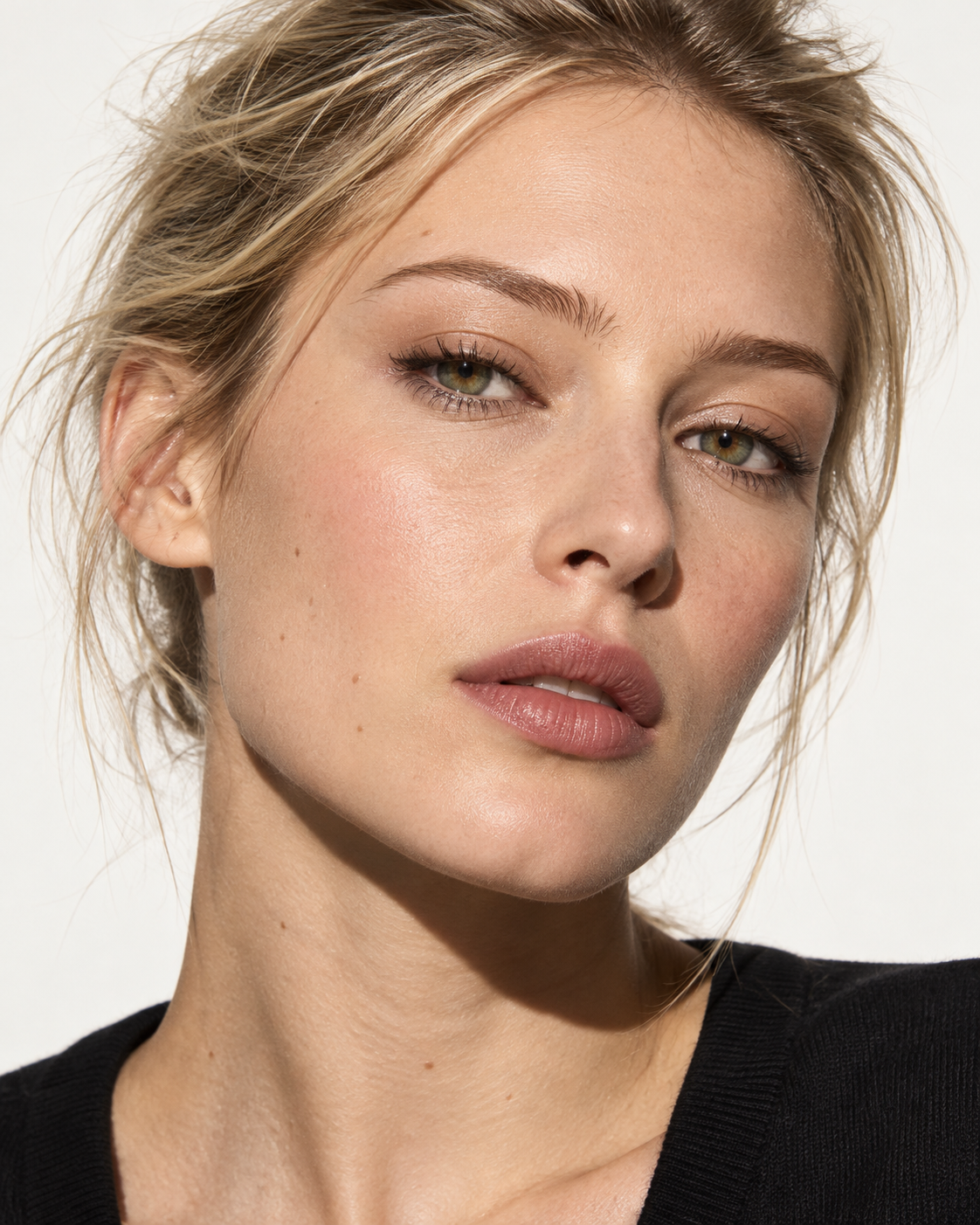 Brows, hair by hair.