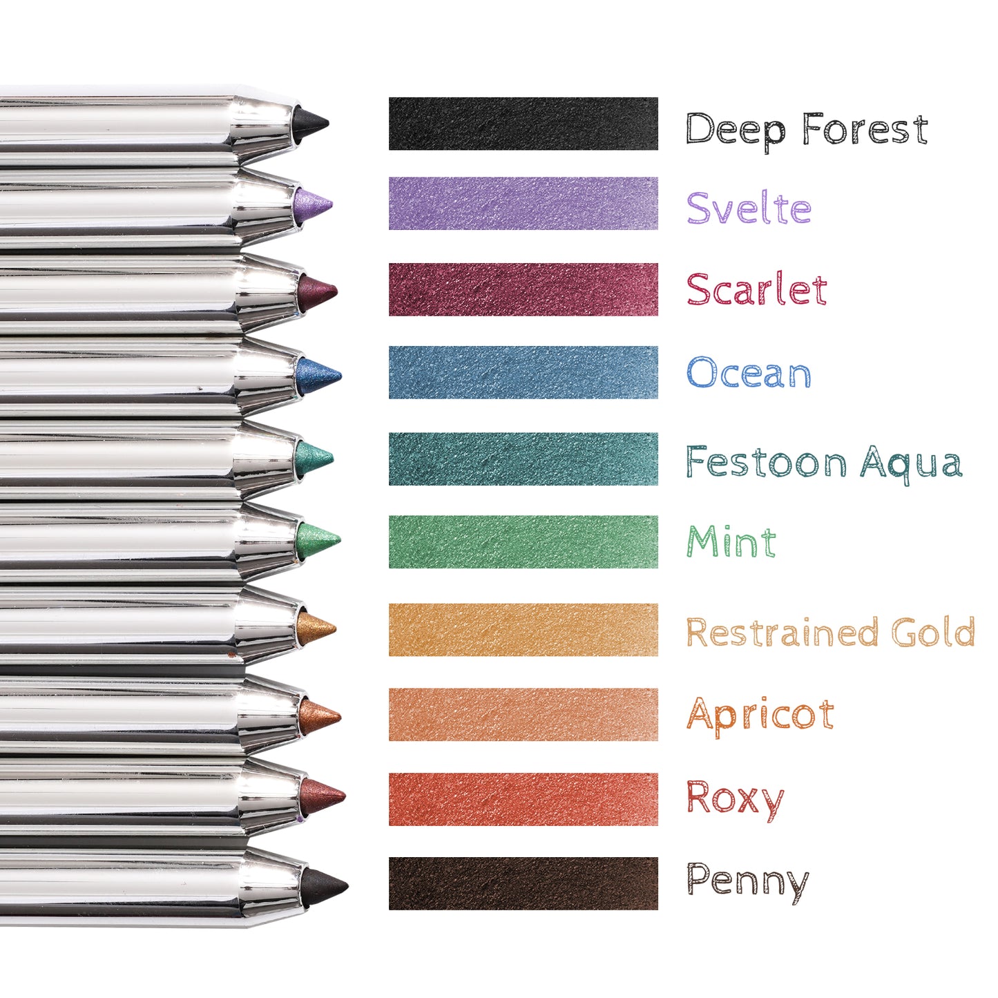 Retractable Gel Eyeliner Pencil