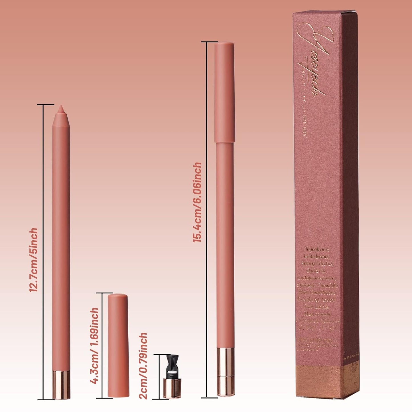 Retractable Lip Liner Pencil